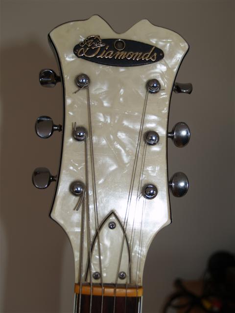 aria guitar headstock